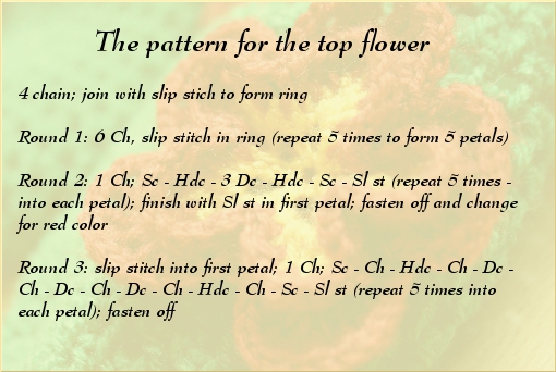 crocheted flower free pattern crochet flower free pattern