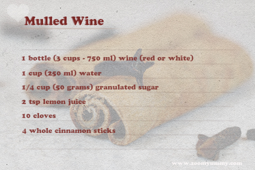 mulled wine recipe with step by step pictures