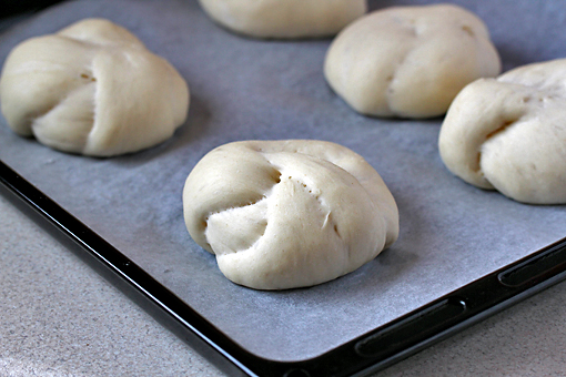 oft garlic knots recipe with step by step pictures, soft buns, homemade buns