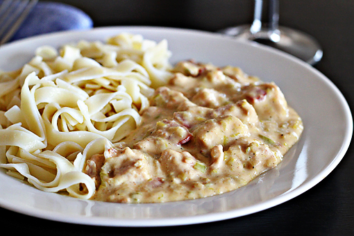chicken Stroganoff recipe with step by step picture tutorial