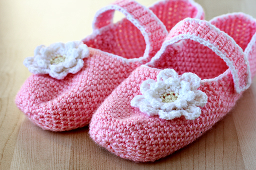 crochet mary jane slippers pattern