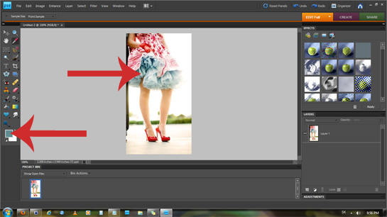 How to Copy a Color from a Picture Photoshop step by step picture tutorial