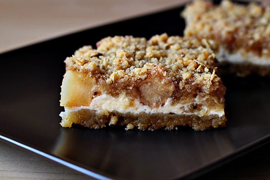 Caramel apple cheesecake cookie bars recipe with step by step pictures. Cut into bars (3 x 3 inches/7 x 7 cm).