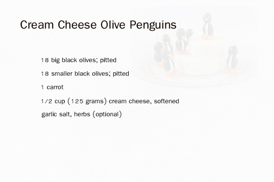 cream-cheese-olive-penguins-ingredients