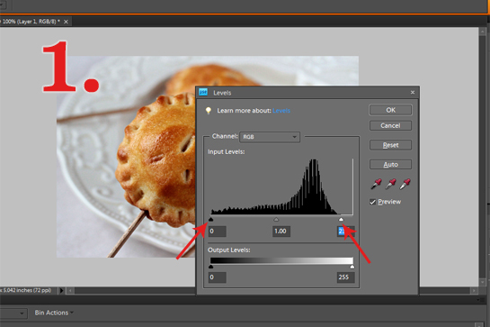 how to lighten images with Photoshop step-by-step tutorial with pictures
