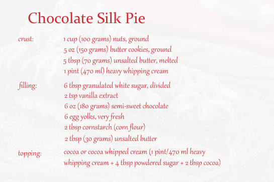 chocolate-silk-pie-ingredients