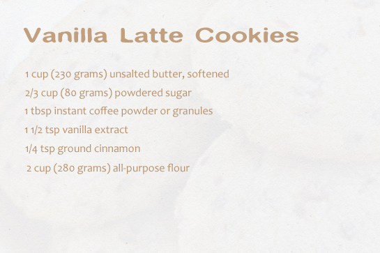 vanilla-latte-cookies-ingredients