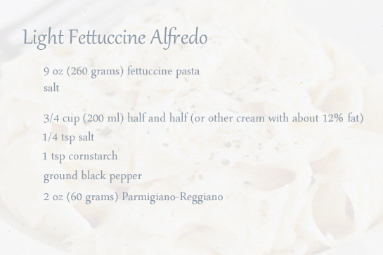 light-fettuccine-alfredo-ingredients