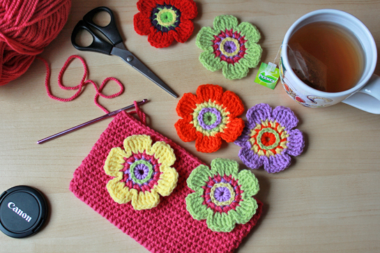 colorful-crochet-flowers