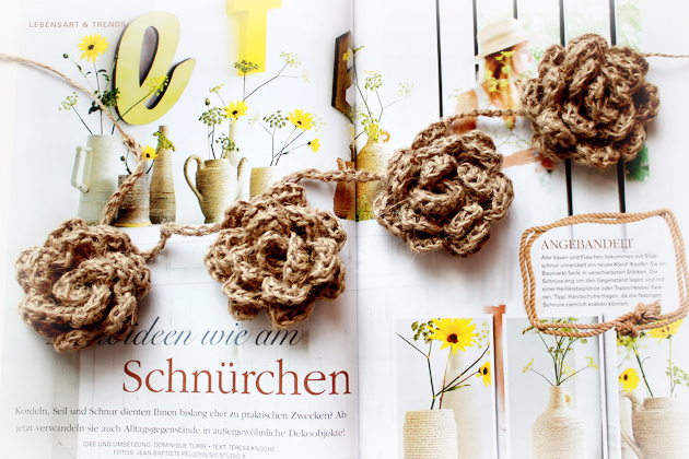 crocheted-twine-flower-garland