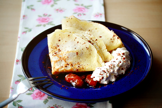 crepes for Sunday breakfast