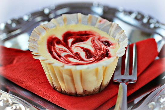 strawberry swirl cheesecake cupcakes recipe