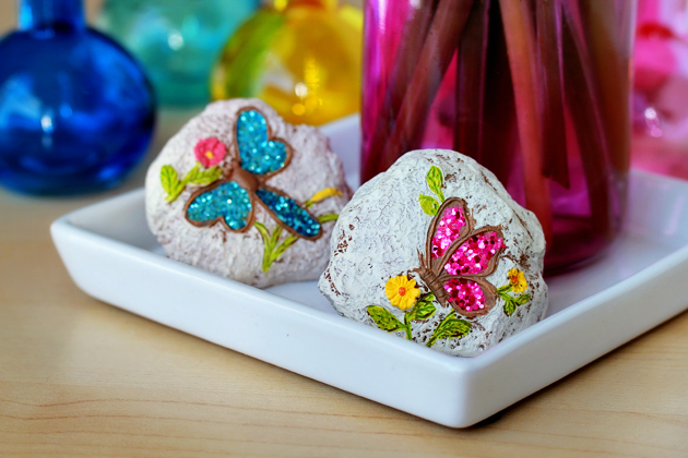 colorful decorative stones