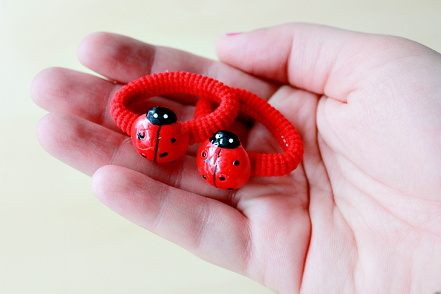 ladybird rubber band