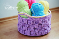 Big Crochet Basket