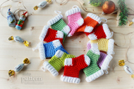 Crochet Christmas Stocking Ornaments