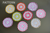 Sweet Crochet Coasters