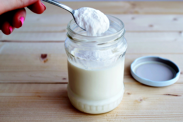one-minute whipped cream treat in a jar for one recipe