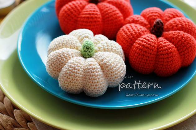 crochet pattern - crochet pumpkin