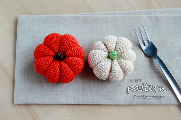 crochet pattern - crochet pumpkin