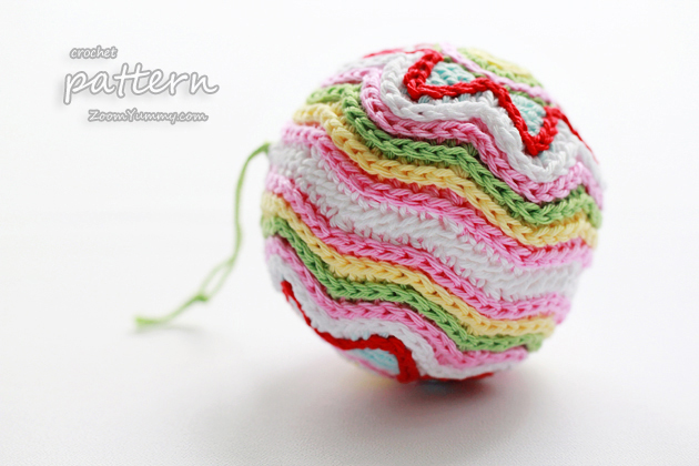 Crochet PDF Pattern - Star Christmas Ball