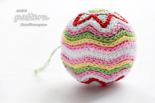 Crochet PDF Pattern - Star Christmas Ball