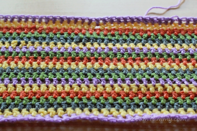 crochet infinity scarf free pattern