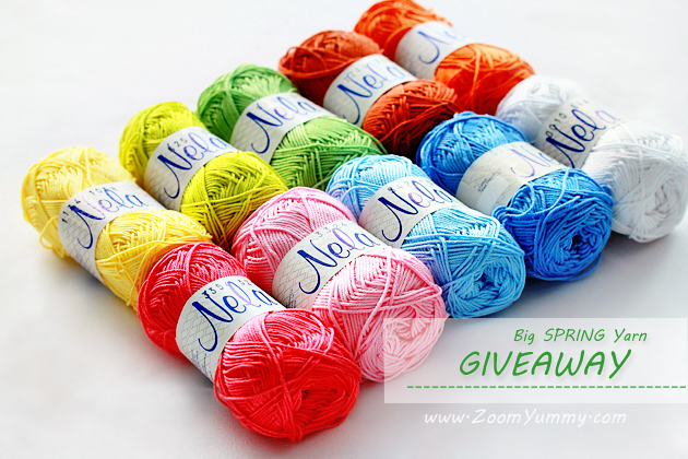 big spring yarn giveaway on zoomyummy.com - winner