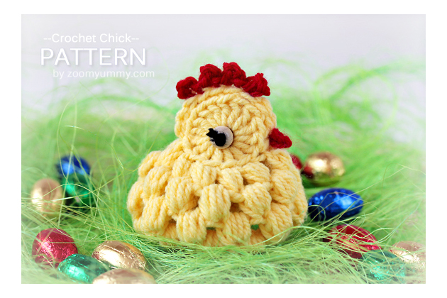 crochet Easter chick pattern