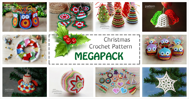 crochet Christmas pattern MEGAPACK