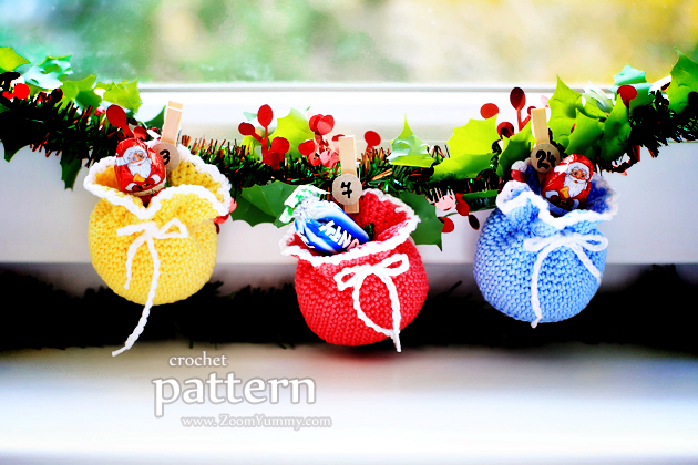 crochet pouches pattern