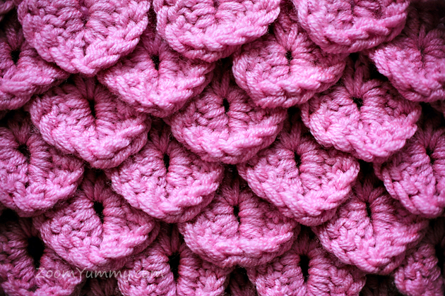 crochet crocodile stitch
