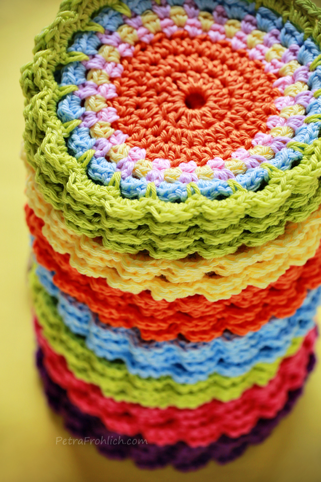 crochet coasters