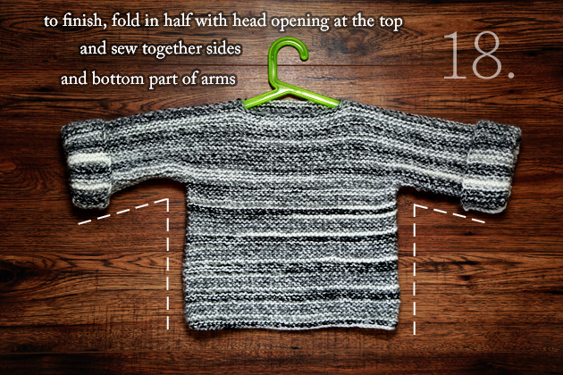 The Easiest Knit Pullover (Made In One Piece) – Zoom Yummy