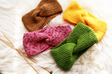 how to knit a twisted headband